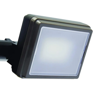 IQ America Motion Security Flood Light Battery-Powered 700 Lumen LED Eave Soffit or Wall Mt Shed Storage Attic Garage