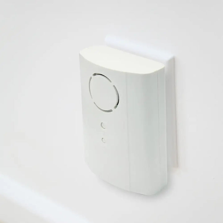 IQ America Wireless Plugin ContemporaryDoor Bell 1 Pushbutton 2 Melody Notes 100 foot Range White 2 pk - Door bell chime