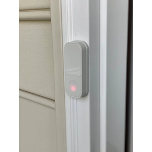 IQ America Wireless Plugin Door Bell with Pushbutton 2 Melody Notes 100 foot Range White - Door bell chime