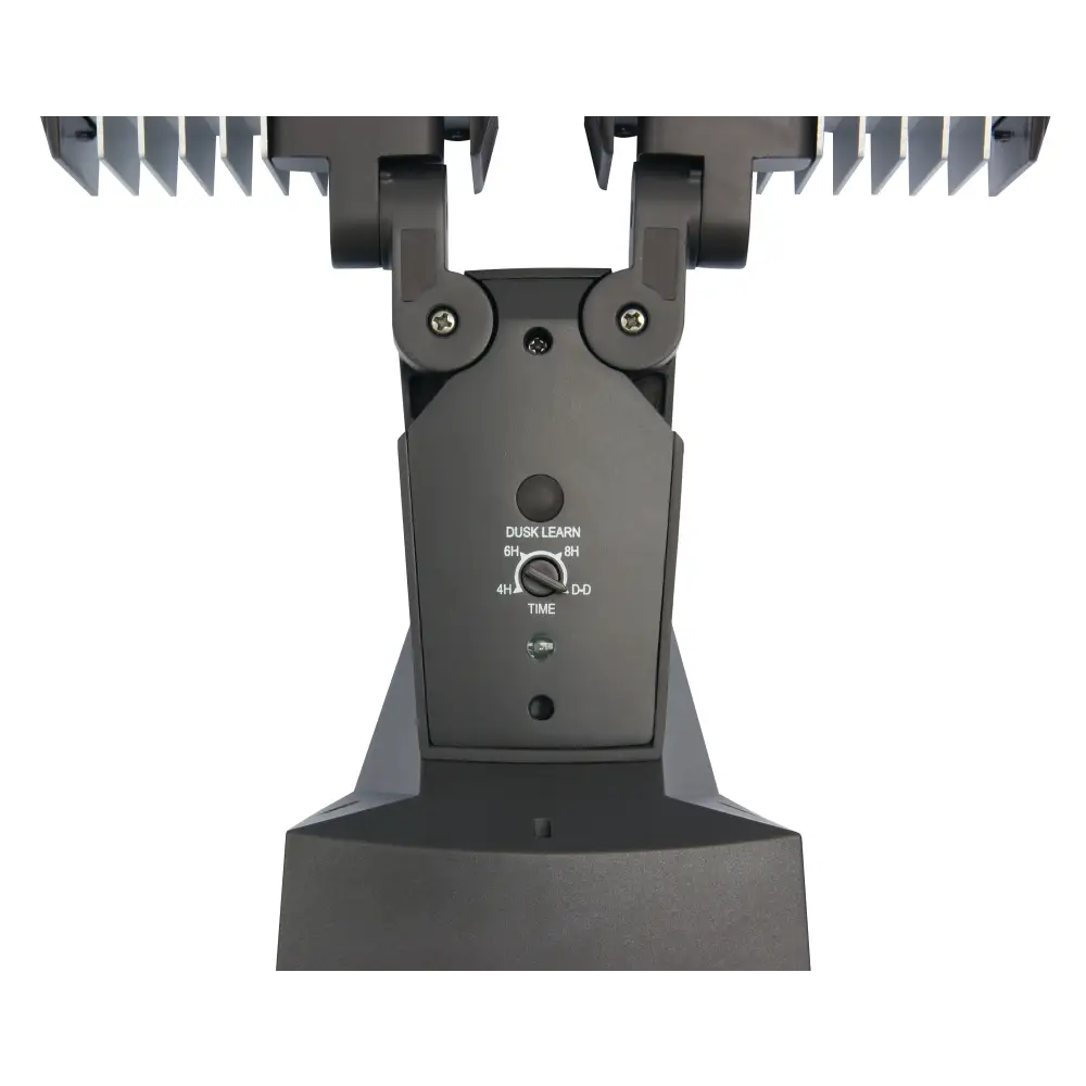IQ AmericaDusk-to-Dawn Security Flood Light w Timer 2100 Lumen LED Eave Soffit or Wall Mount Weatherproof Commercial