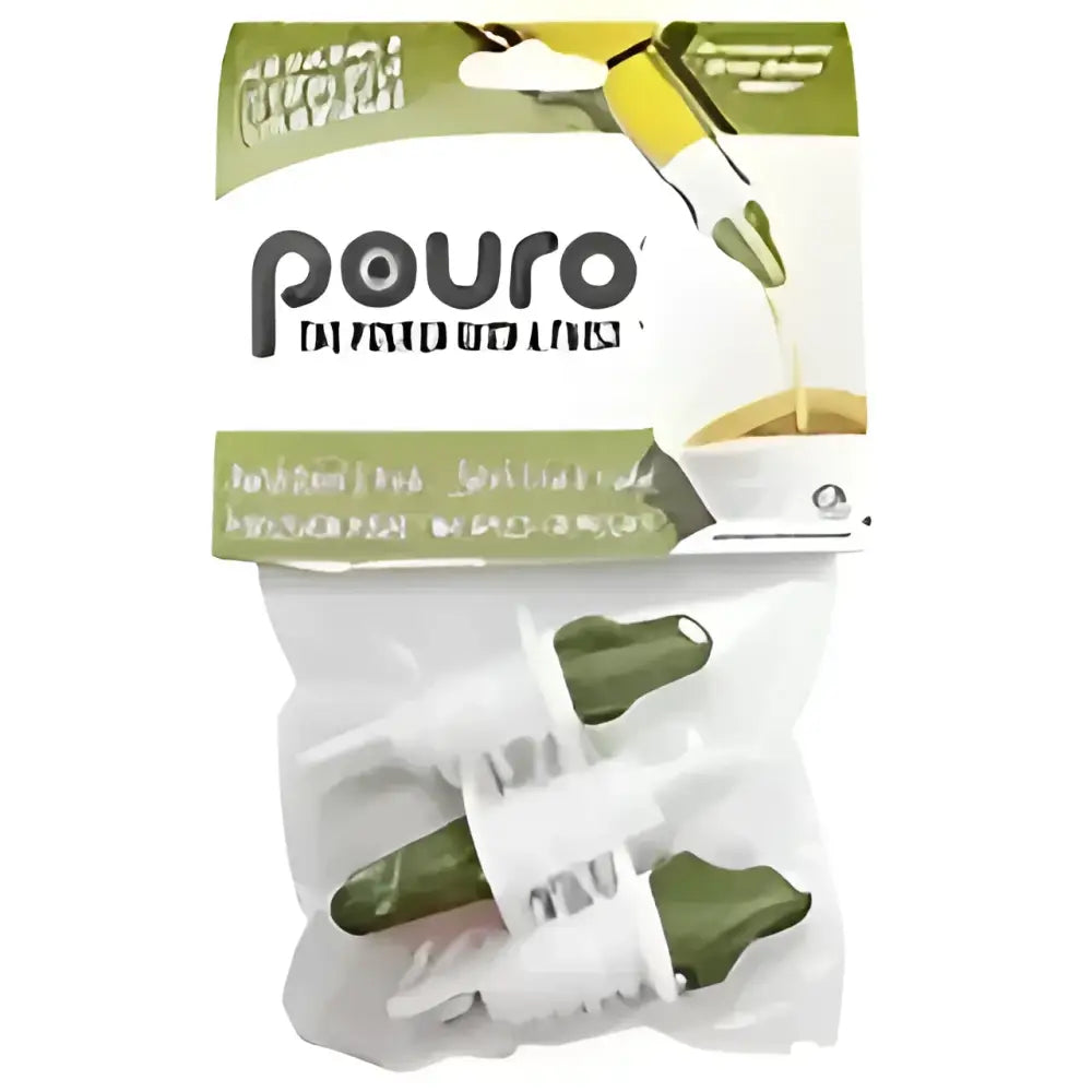 Pouro Bottle Pourer Spout Twist-to-Open for Oil Vinegar Liquor Wine BPA-Free Green - Beverage Dispenser