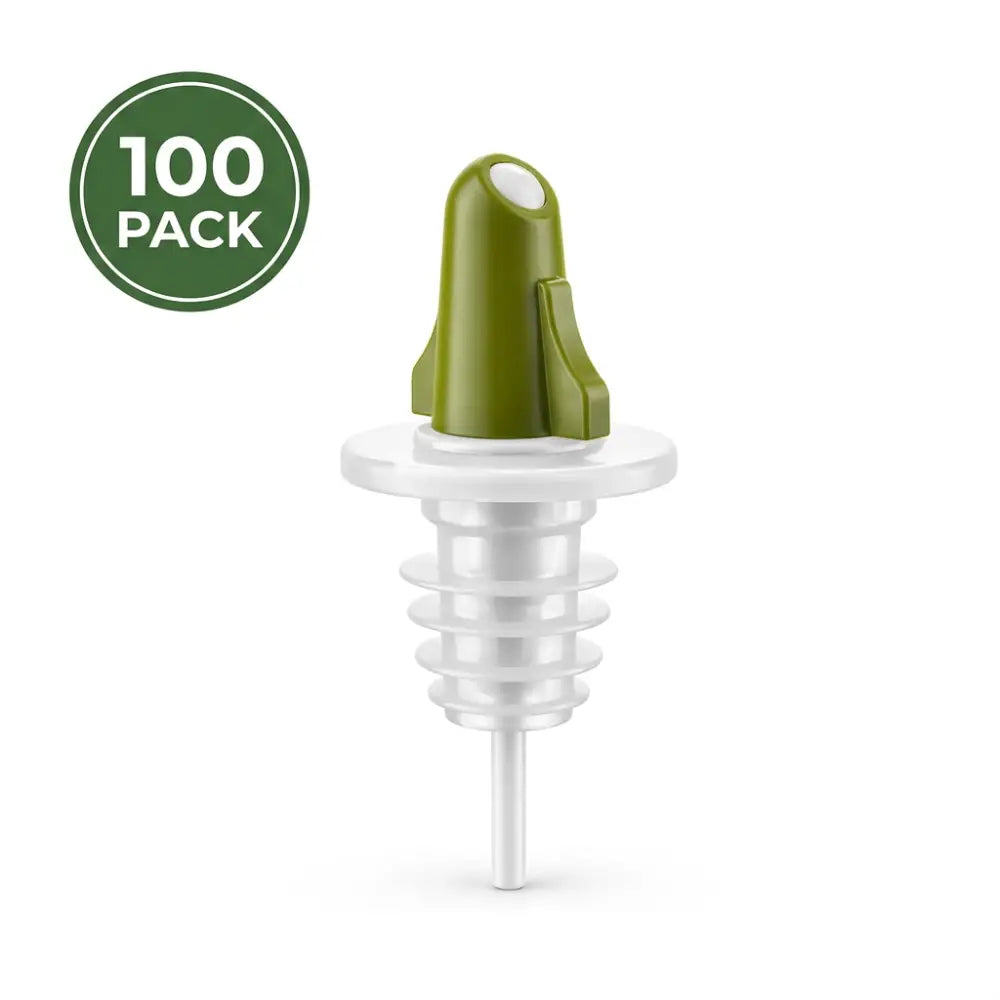 Pouro® Green Olive Oil & Vinegar Bottle Pouring Spout