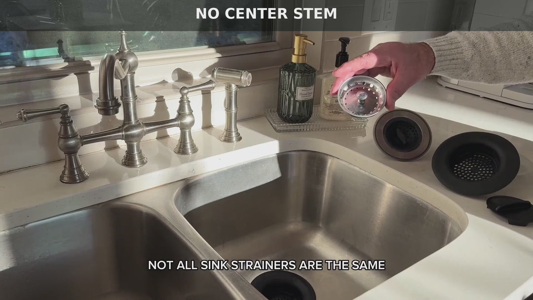 Flex Strainer® 2-in-1 Sink Strainer & Stopper