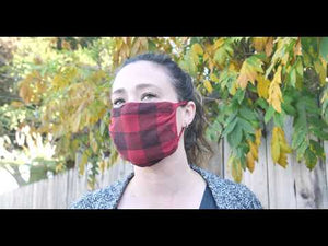 
            
                Load and play video in Gallery viewer, 30X Ear Loop Mask - Red Buffalo Plaid (2 Pack)
            
        