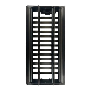 Sierra Grates Contemporary Steel Floor Register Made in USA Durable Vent Cover - Home and Garden