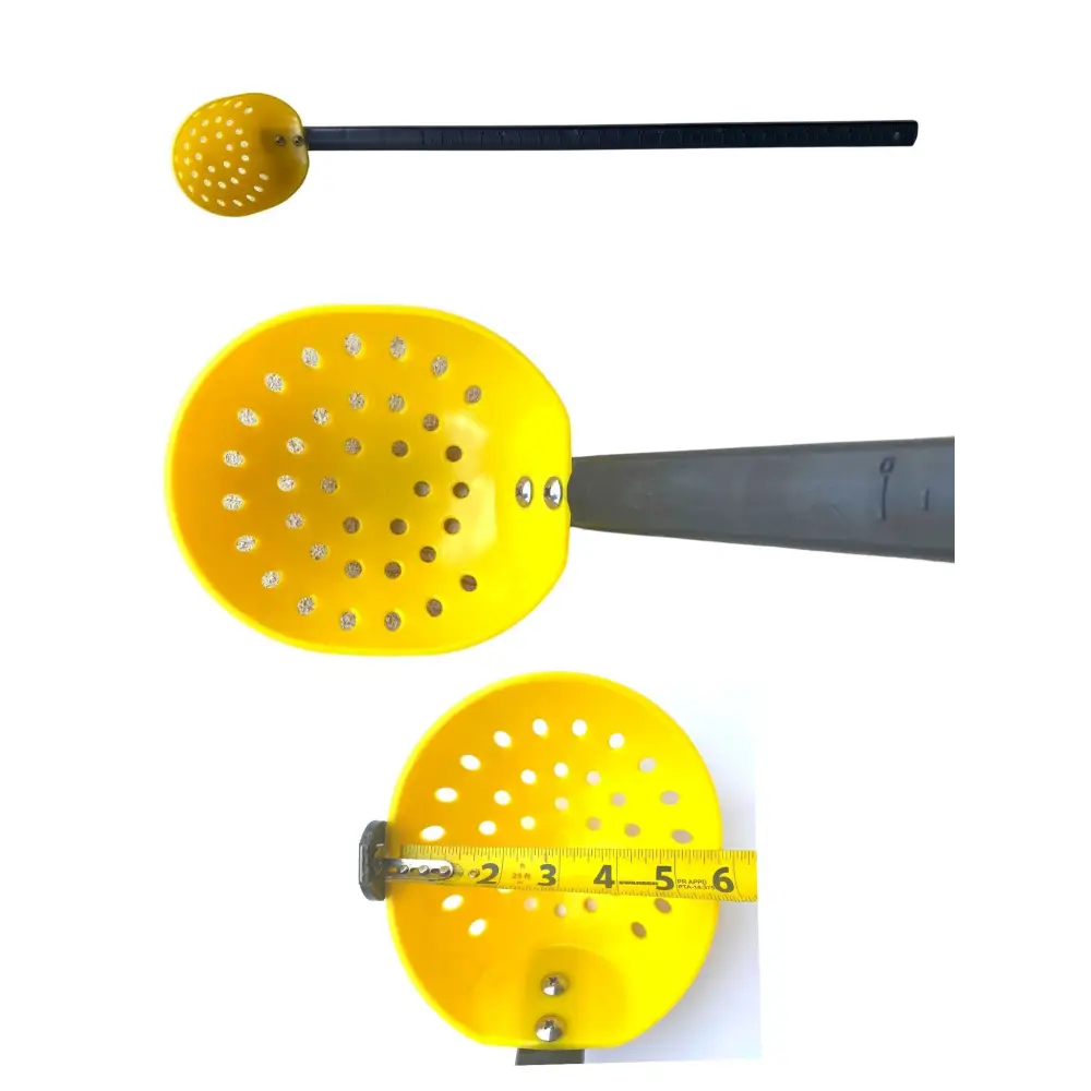 The HoleMate Anglers Scoop Ice Slush Skimmer Strainer Dipper Fishing Gear Floats - 36in Fishing Made in USA