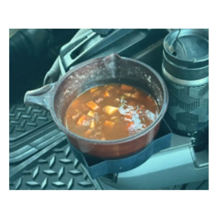 Travel Trable: Patented Food and Drink Holder Designed for Truck Drivers by a Truck Driver USA Made Compact Durable Made