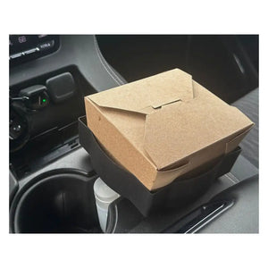 Travel Trable: Patented Food and Drink Holder Designed for Truck Drivers by a Truck Driver USA Made Compact Durable Made