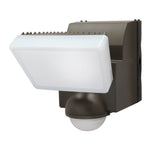 Image of IQ America Motion Security Flood Light, Battery-Powered, 500 Lumen LED, Eave Soffit or Wall Mt Closet Shed Storage Attic Garage Grill Light Bronze, highlighting its features and quality.