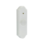 IQ America WD6104A Wireless Doorbell Pushbutton Replacement Contemporary Slimline Non-lighted White