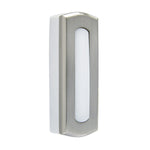 Image of IQ America WP2024 Wireless Doorbell Pushbutton Replacement Colonial Style Non-lighted Satin Nickel, highlighting its features and quality.
