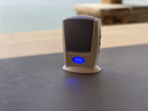 Image of Premium Product: Iq America Wd6010 Wireless Battery Operated Portable Visual Strobe And Audible Chime Alert With Button Hearing Impaired Backyard Office Remote, highlighting its features and quality.
