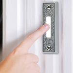 Image of Premium Product: Iq America Dp1109S Wired Lighted Plastic Silver With White Pushbutton Doorbell, highlighting its features and quality.