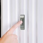 Image of Premium Product: Iq America Dp1234A Contemporary Satin Nickel Lighted Pushbutton Doorbell, highlighting its features and quality.