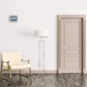 Image of Premium Product: Iq America Pc5610 Contemporary Designer Series Door Bell Chime Glass With Pewter Wired Or Battery Operated, highlighting its features and quality.