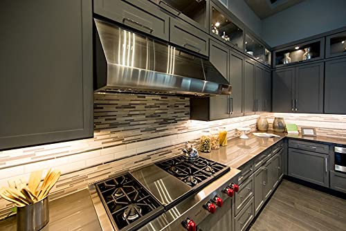 Image of Premium Product: Fli 18In Led Under Cabinet Task Light Direct Wire Switch Dimmable Linkable 400 Lumens Warm White, highlighting its features and quality.