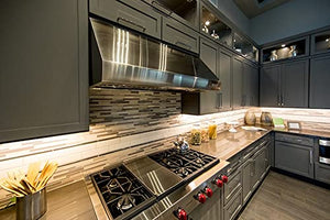 Image of Premium Product: Fli 18In Led Under Cabinet Task Light Direct Wire Switch Dimmable Linkable 400 Lumens Warm White, highlighting its features and quality.