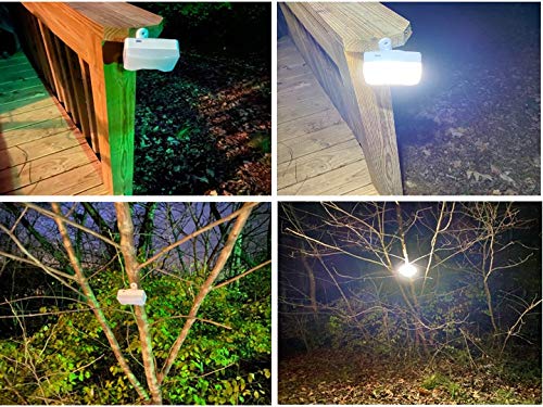 
            
                Load image into Gallery viewer, IQ America LB1135WH Battery Operated LED Motion Security Sensor Flood Light 350 Lumens Universal Mount Indoor Outdoor Closet Shed Storage Attic Workshop Garage Safe Grill Light
            
        