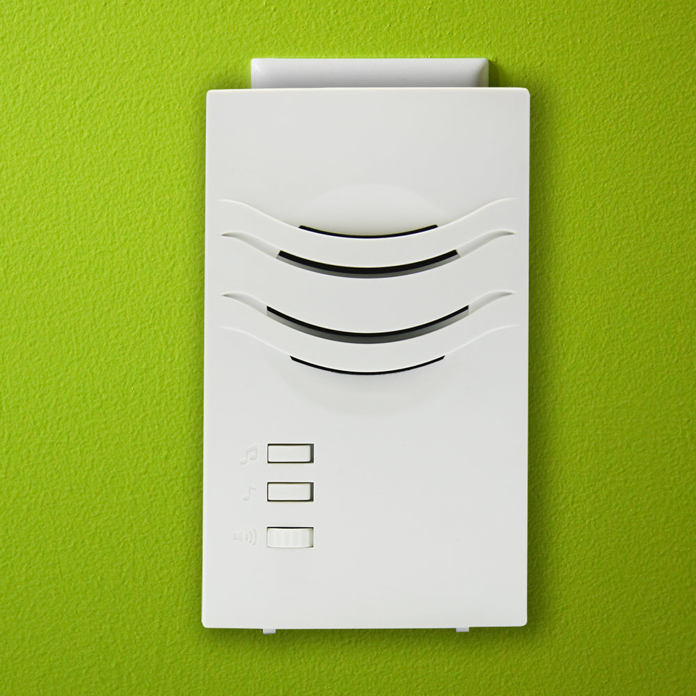 Image of Premium Product: Iq America Wd1152 Wireless Plugin Contemporary Door Chime Door Bell 2 Buttons 2 Melody, highlighting its features and quality.