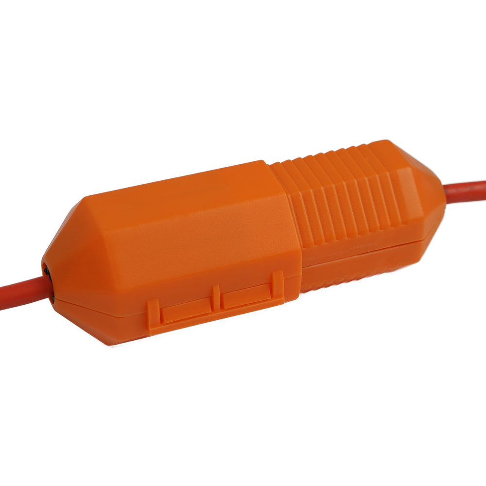 Electrical Wire Cover Extension Cord Protector for Outdoor Cables Protect  Connections (Orange) 