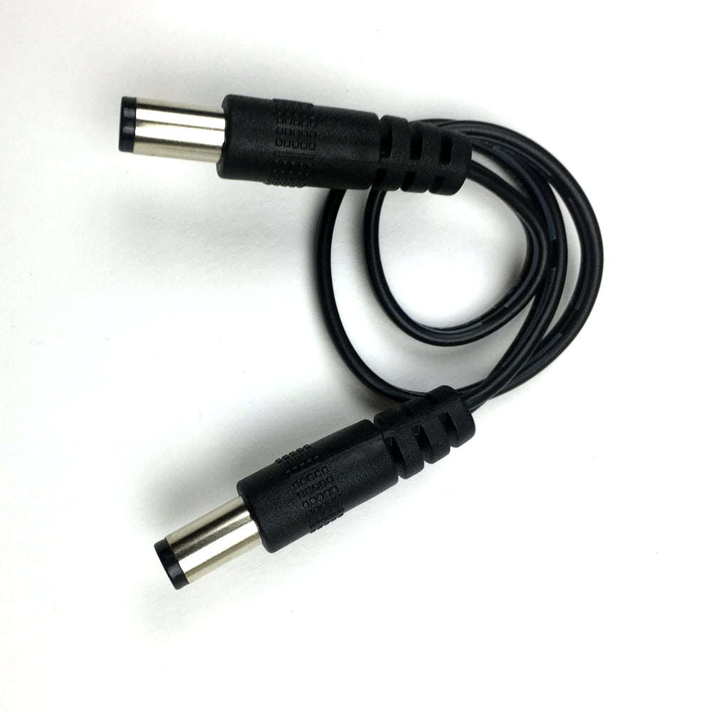 
            
                Load image into Gallery viewer, Agilux 6 inch Male-Male DC Power Supply Barrel Connection Extension Cable Cord with Barrel Connector 2.1mm x 5.5mm, Black 2pk
            
        
