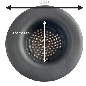 Image of Premium Product: Copy Of Fli Products Flex Strainer Kitchen Sink Strainer Stopper Fits All 3 1 2 Drains 5 1 4 5 1 4 Diameter, highlighting its features and quality.