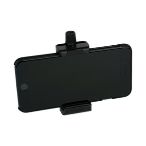 Agilux Lumirail Holder Expandable Cell Phone Holder with 1/4-20 thread receiver Black