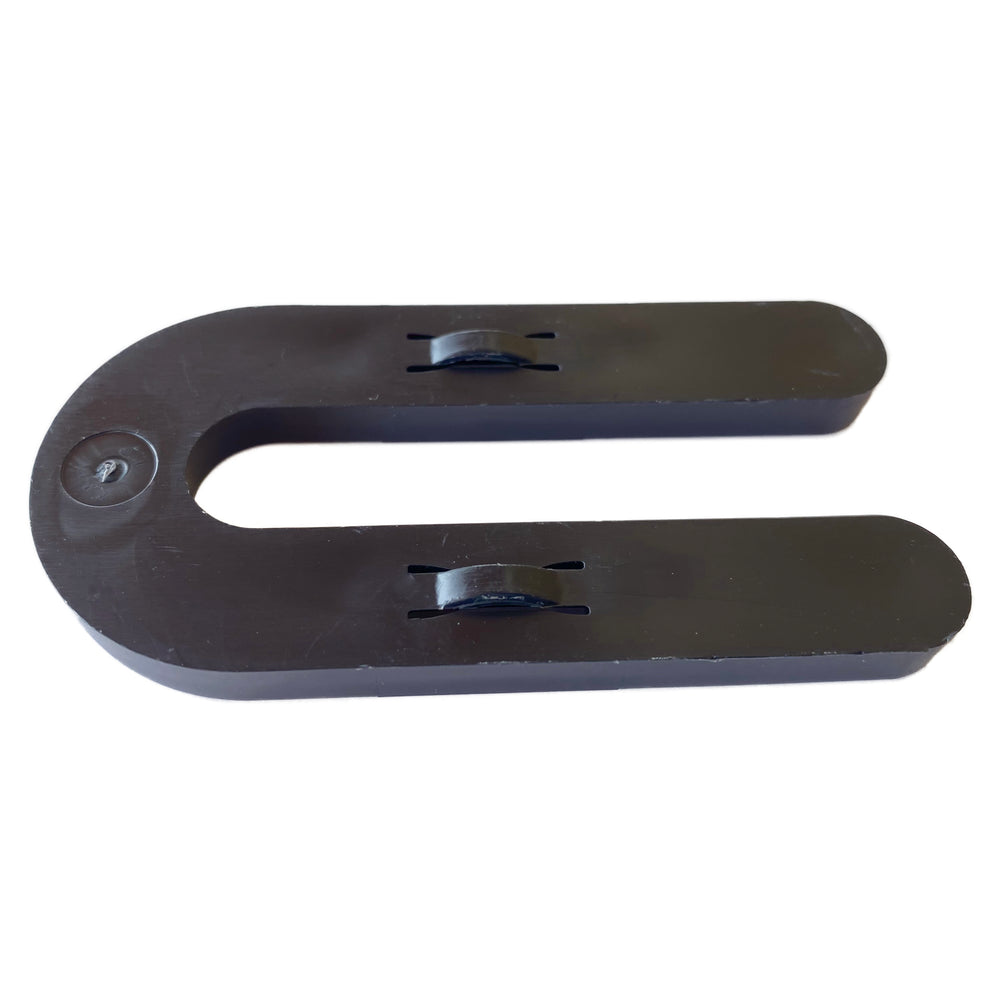 Image of Premium Product: Glazelock Interlocking U Shaped Horseshoe Plastic Shims 3L X 1 1 2W With 1 2 Slot, highlighting its features and quality.