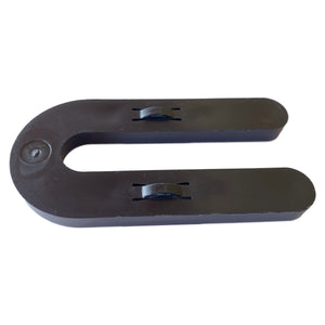 Image of Premium Product: Glazelock Interlocking U Shaped Horseshoe Plastic Shims 3L X 1 1 2W With 1 2 Slot, highlighting its features and quality.