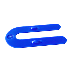 Image of Premium Product: Glazelock Interlocking U Shaped Horseshoe Plastic Shims 3L X 1 1 2W With 1 2 Slot, highlighting its features and quality.
