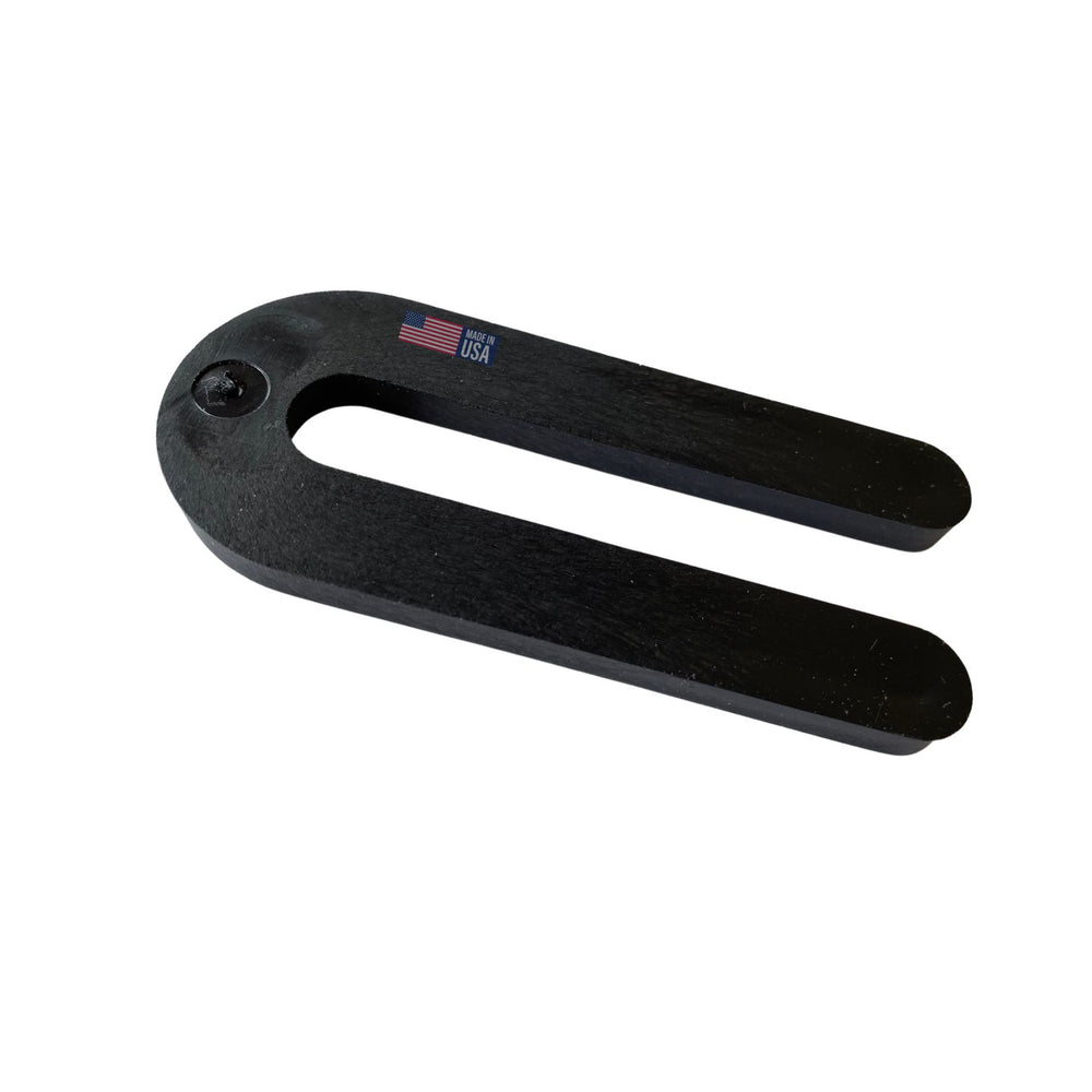 Image of Premium Product: Glazelock U Shaped Shim Horseshoe Plastic Flat Shims 3 1 2L X 1 1 2W With 1 2 Slot, highlighting its features and quality.