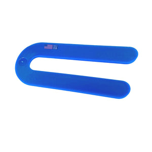 Image of Premium Product: Glazelock U Shaped Shim Horseshoe Plastic Flat Shims 3 1 2L X 1 1 2W With 1 2 Slot, highlighting its features and quality.