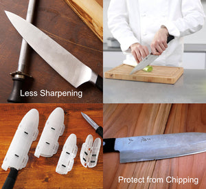 The BladeGuard KnifeSafe Knife Blade Protective Cutlery Cover and Edge Guard to Safely Store and Transport 4"-10" Knives