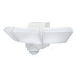 Image of IQ America LB1912WH Motion Security Flood Light, Battery Operated Motion Sensor, 1200 Lumen LED, Wall or Eave Soffitt Universal Mount Indoor Outdoor Closet Shed Storage Attic Workshop Garage Safe Grill Light White, highlighting its features and quality.