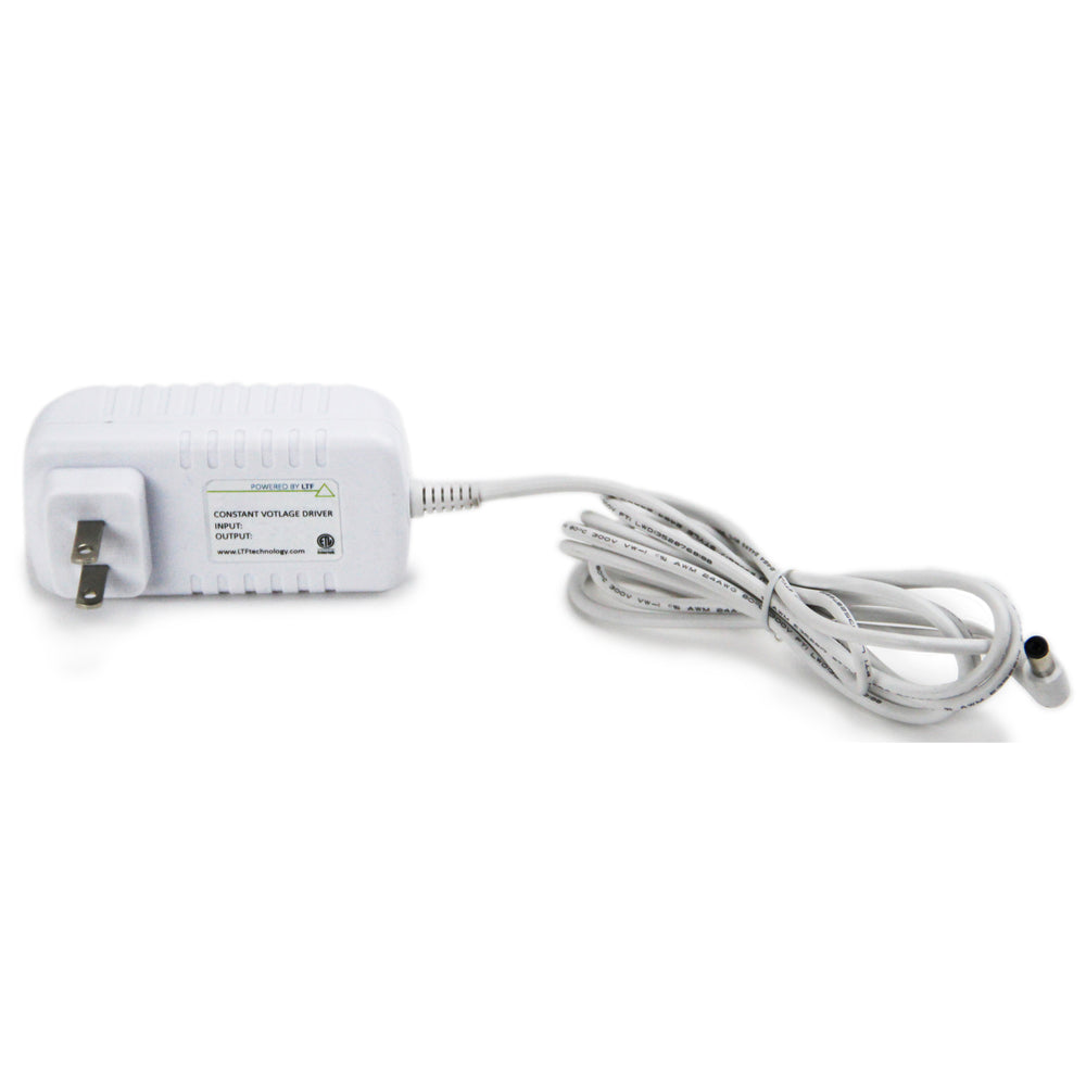 
            
                Load image into Gallery viewer, Agilux 24W 24V Constant Voltage Power Supply with Barrel Connector  White
            
        