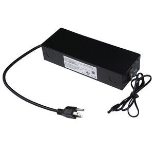 
            
                Load image into Gallery viewer, Agilux 90W 24Volt Constant Voltage Plug-in or Hard Wire Power Supply - Dimmable Black Plug-in
            
        