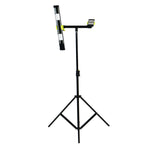 Agilux WL1864-02 3600 Lumen Portable Dual Head LED Work Light/Stand Light – includes 4 x 900 lumen 3000k Agilux LED modules, 18″ Lumirails, extendable stand 36-68 inches, and 90W power supply.