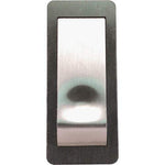 Image of IQ America Wireless Battery-Powered Doorbell Pushbutton Replacement Non-Lighted Satin Nickel, Works With Most 16VA  or Battery Operated Chimes, highlighting its features and quality.