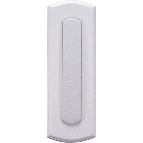 Image of IQ America Wireless Battery-Powered Doorbell Pushbutton Replacement Colonial Style Non-lighted White, Works With Most 16VA  or Battery Operated Chimes, highlighting its features and quality.